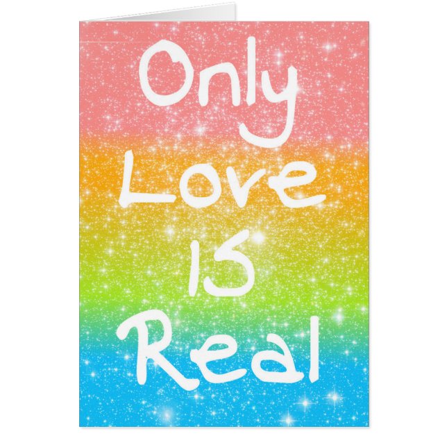 Nur Liebe ist real (Vorne)
