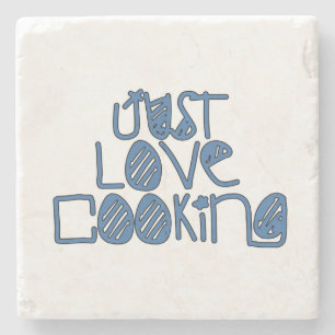 Nur Liebe Kochen Steinuntersetzer
