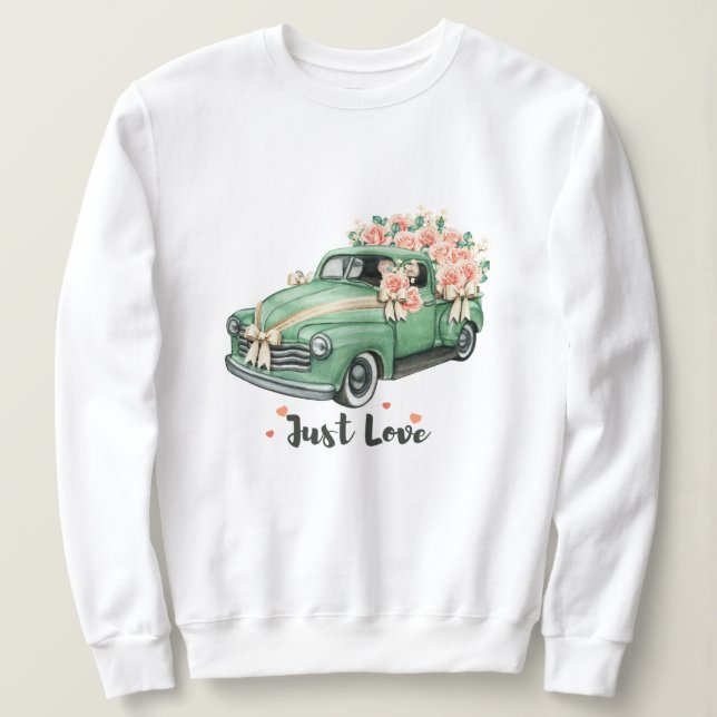 Nur Liebe Sweatshirt (Design vorne)
