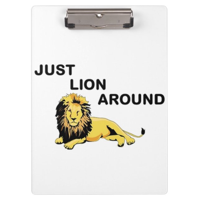 NUR LION RUND KLEMMBRETT (Vorderseite)