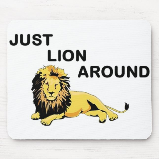 NUR LION RUND MOUSEPAD (Vorne)