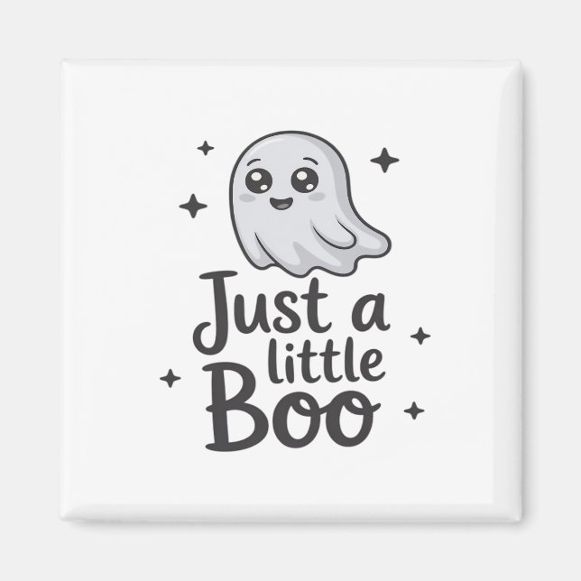 Nur Little Boo Lustiges Design Magnet (Vorne)