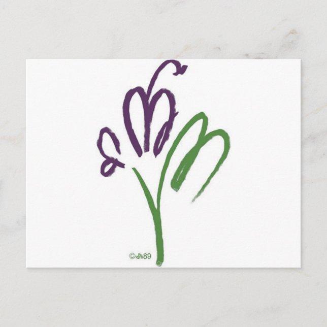Nur Logo Postkarte (Vorderseite)