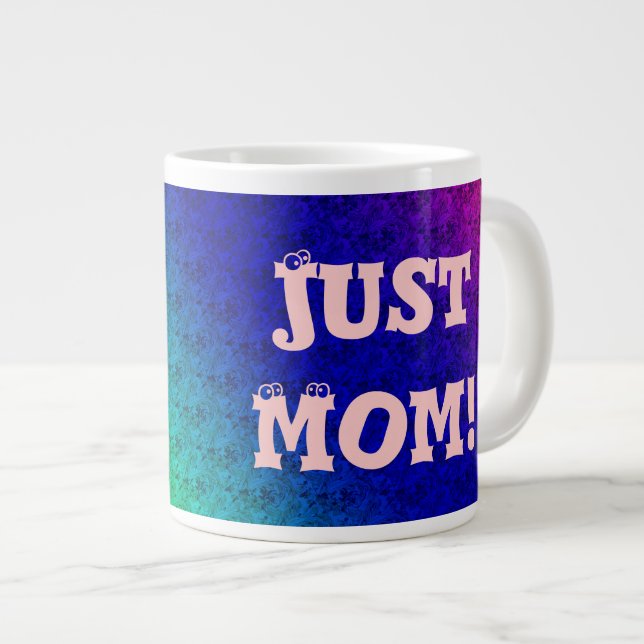 Nur Mama Superstar Jumbo-Tasse (Vorderseite Rechts)