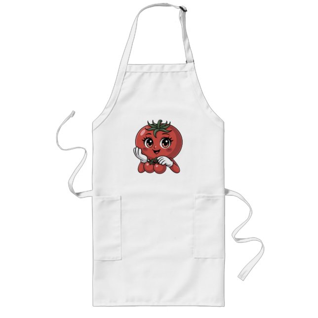 Nur meine Tomate Lange Schürze (Vorne)