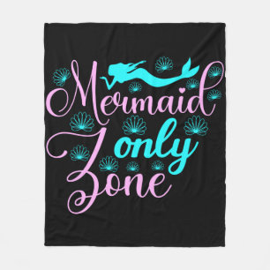 Nur Mermaid-Zone Fleecedecke