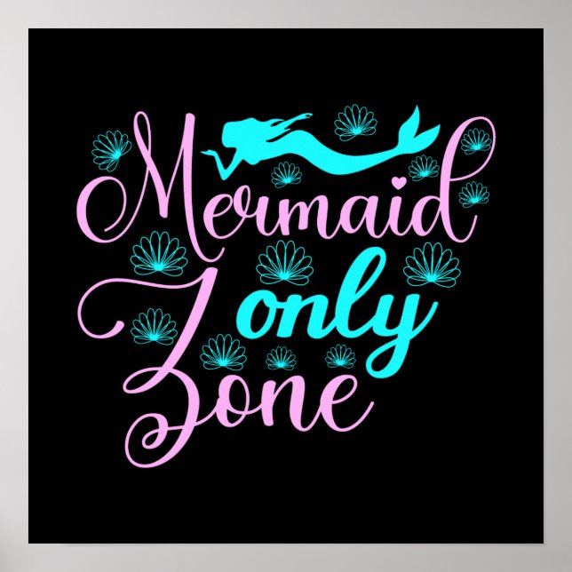 Nur Mermaid-Zone Poster (Vorne)