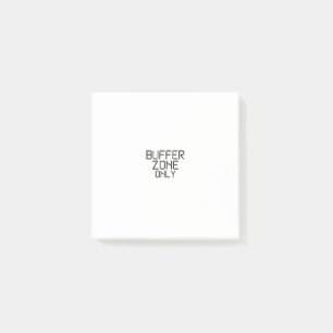 Nur minimalistische Industrie-Notizbuch-Pufferzone Post-it Klebezettel