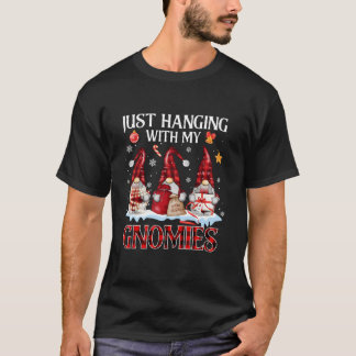 Nur mit meinen Gnomen Pajama Niedlich Gnome Chr T-Shirt