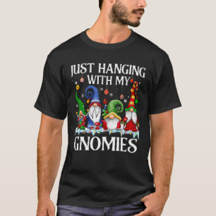 Nur mit meinen Gnomen Pajama Niedlich Gnome Chr T-Shirt