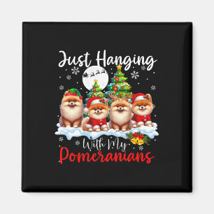 Nur mit meinen Spitzen verheddern Weihnachten Magnet