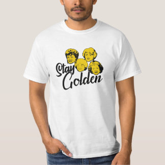 nur mit vier Mädchen golden bleibe T-Shirt