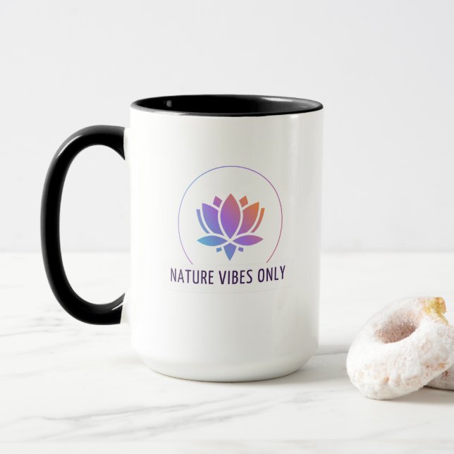 Nur Nature Vibes Tasse (Mit Donut)