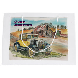 Nur noch ausruhen große geschenktüte