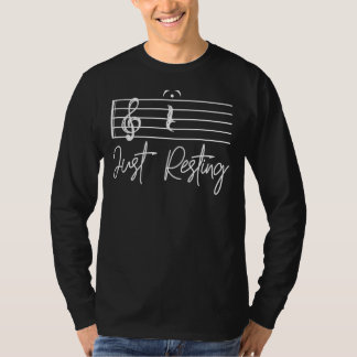 Nur noch die Musik meiner Musikinstrumentenmusik w T-Shirt