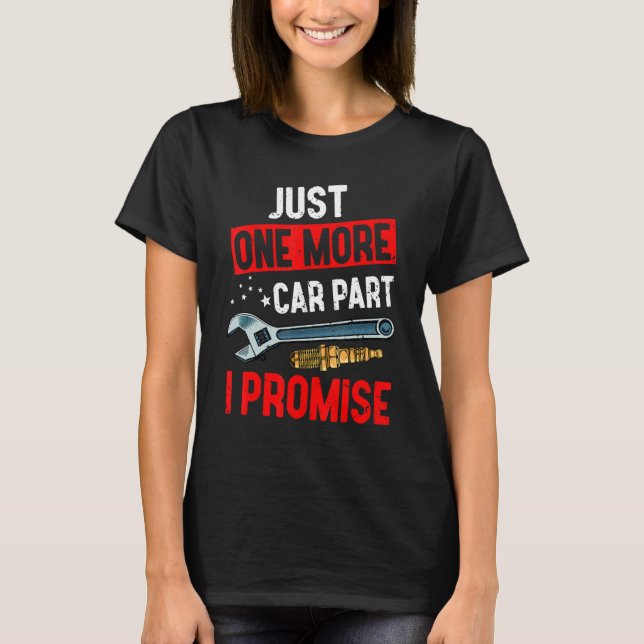 Nur noch ein Auto Teil I, der den mechanischen Rac T-Shirt (Vorderseite)