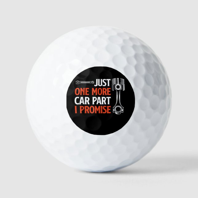 Nur noch ein Auto Teil I Versprechen - Autoenthusi Golfball (Vorderseite)