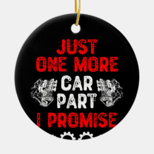 Nur noch ein Auto Teil I Versprechen Keramik Ornament