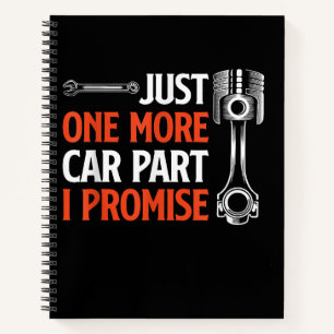 Nur noch ein Autoteil, ich verspreche es - Auto-En Notizbuch