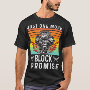 Nur noch ein Block Gift Mechanic Motor Racing En T-Shirt