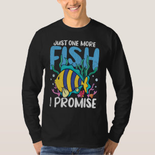 Nur noch ein Goldfisch Aquarienliebhaber Aquariane T-Shirt