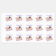 Nur noch ein Kapitel Buch Rose Runde Labels