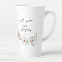 Nur noch ein Kapitel Coffee Bücher Florales Design