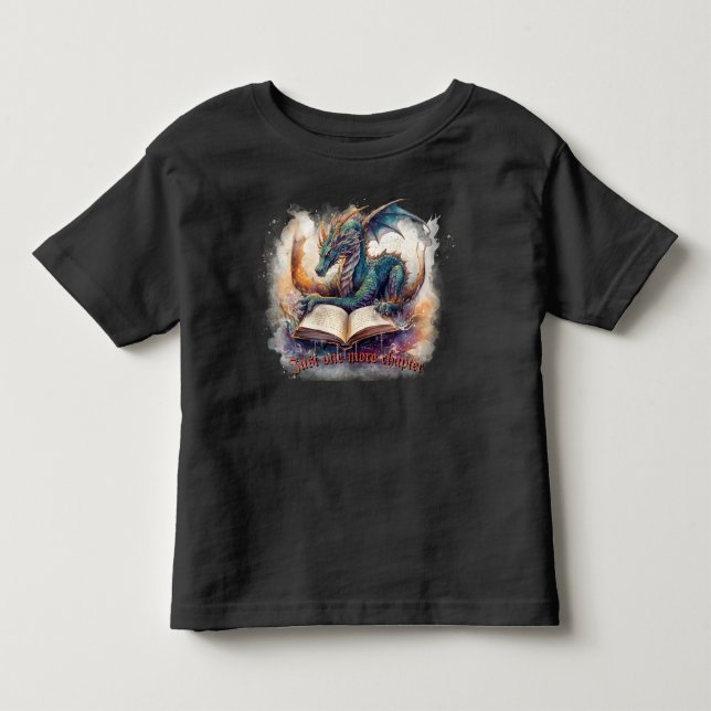 Nur noch ein Kapitel: Fantasy Dragon Shirt (Vorderseite)