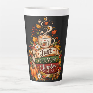 Nur noch ein Kapitel - Gemütlicher Herbst-Buchlieb Milchtasse