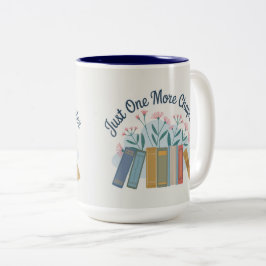 Nur noch ein Kapitel Zweifarbiges Mug Zweifarbige Tasse