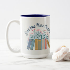 Nur noch ein Kapitel Zweifarbiges Mug Zweifarbige Tasse