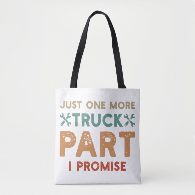 Nur noch ein LKW Teil I Versprechen Tasche (Vorderseite)