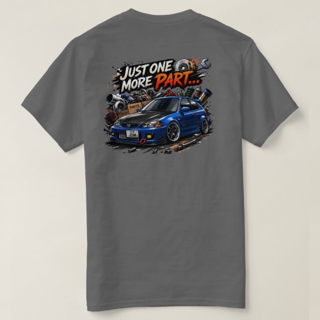 Nur noch ein Teil Tee (Design Rückseite)