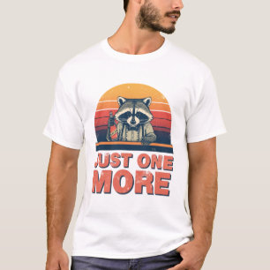 Nur noch ein Waschbär-Barkeeper-Shirt T-Shirt
