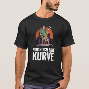 Nur noch eine Kurve Wander- und Outdoor Premium T-Shirt