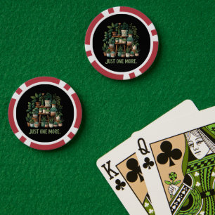 Nur noch eine lustige Pflanze Zimmerblume Pokerchips