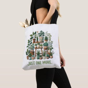 Nur noch eine lustige Pflanze Zimmerblume Tasche