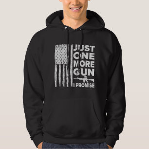 Nur noch eine Waffe, ich verspreche es - Patriotis Hoodie