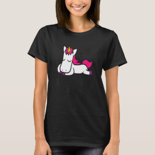 Nur noch zehn Minuten müde schlafen Einhorn Pajam T-Shirt