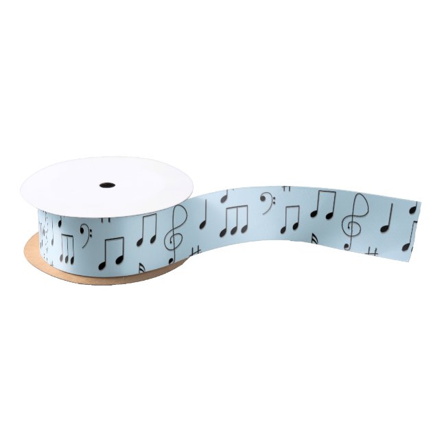 Nur Noted Blue Satinband (Spule)