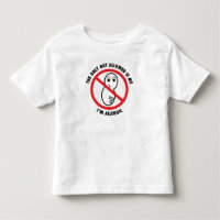 Nur-Nuss-Gelassener Kleinkind-T - Shirt