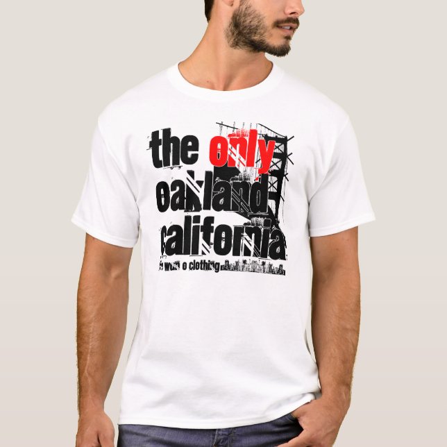 Nur Oakland T-Shirt (Vorderseite)
