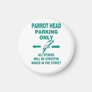 Nur Parkplatz Magnet