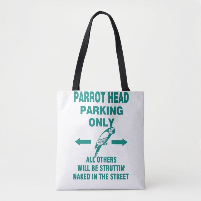 Nur Parkplatz Tasche (Vorderseite)
