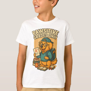 Nur Pawsitive Noten - Zurück zum T - Shirt Hunde i