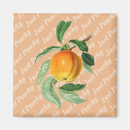 Nur Peachy Peach Fruit Magnet