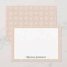 Nur Peachy Peach Personalisiert Mitteilungskarte