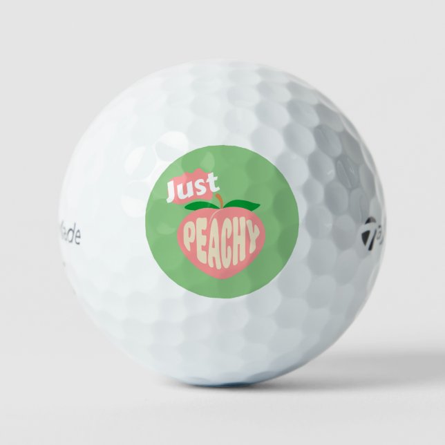 Nur Peachy Taylor machte TP5 Golfball (Vorderseite)
