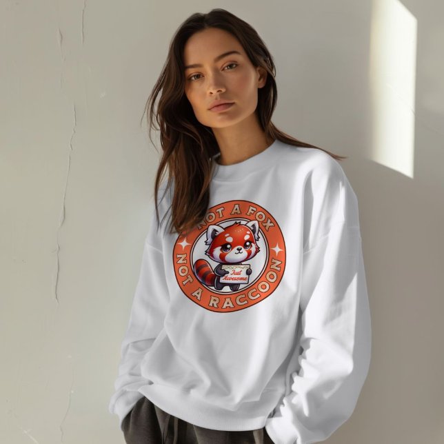 Nur Phantastisch Red Panda Sweatshirt (Von Creator hochgeladen)