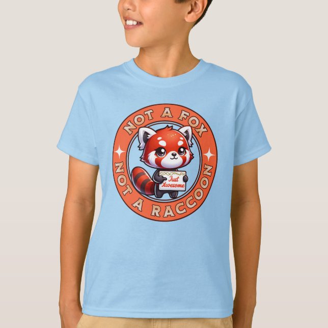 Nur Phantastisch Red Panda T-Shirt (Vorderseite)